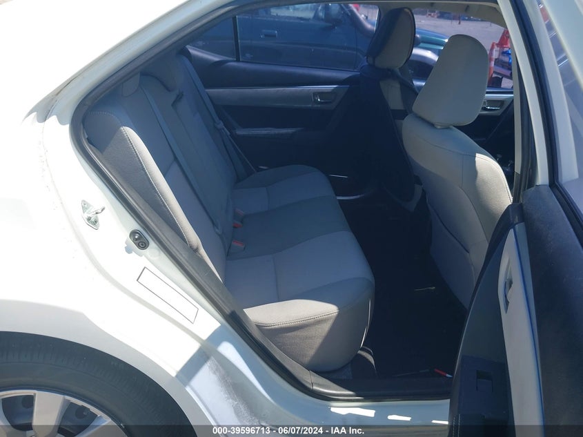 2015 Toyota Corolla Le VIN: 5YFBURHE3FP265155 Lot: 39596713