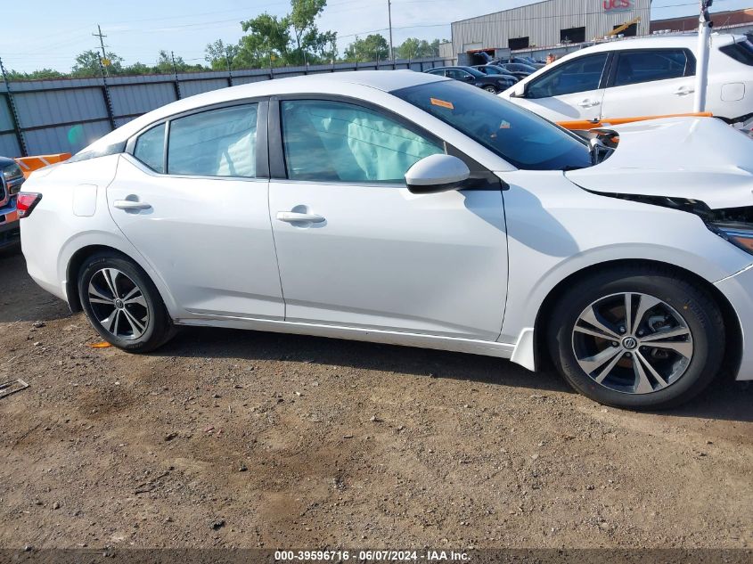 2021 Nissan Sentra Sv Xtronic Cvt VIN: 3N1AB8CV2MY279728 Lot: 39596716