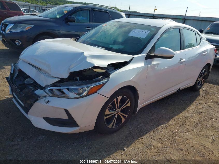 3N1AB8CV2MY27972 2021 Nissan Sentra Sv Xtronic Cvt