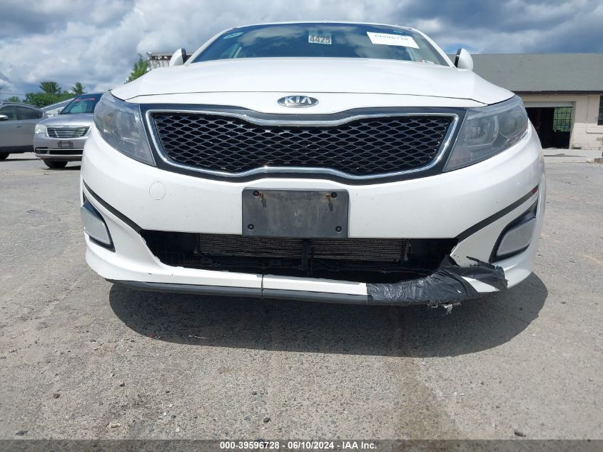 2014 Kia Optima Lx VIN: KNAGM4A73E5458810 Lot: 39596728