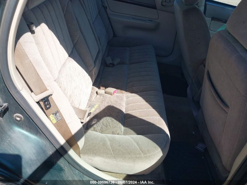 2002 Chevrolet Impala VIN: 2G1WF55E929223455 Lot: 39596736