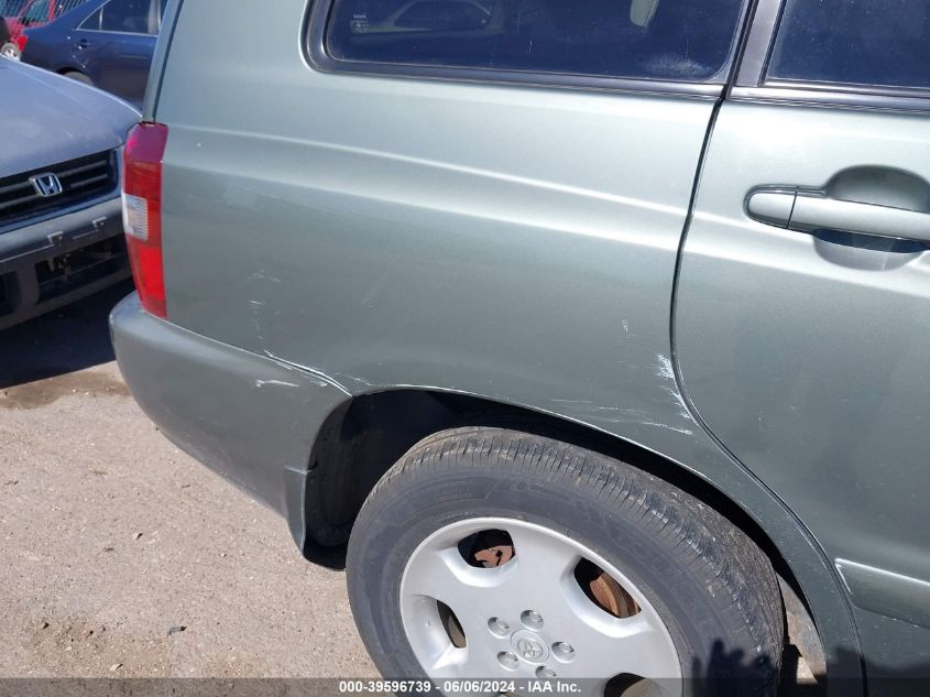 2005 Toyota Highlander Limited V6 VIN: JTEEP21A650110784 Lot: 39596739