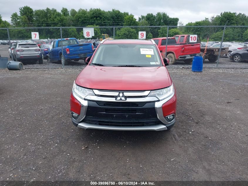 2017 Mitsubishi Outlander Se/Sel VIN: JA4AZ3A3XHZ036039 Lot: 39596750