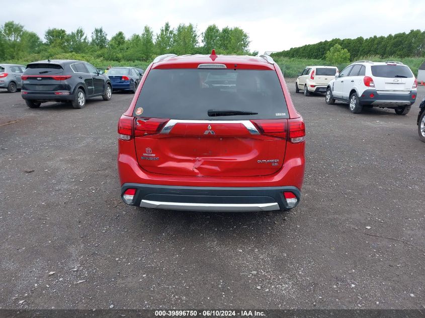 2017 Mitsubishi Outlander Se/Sel VIN: JA4AZ3A3XHZ036039 Lot: 39596750