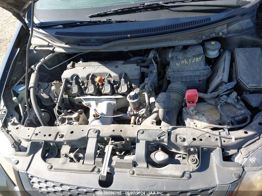 2013 Honda Civic Lx VIN: 2HGFG3B56DH504376 Lot: 39596752