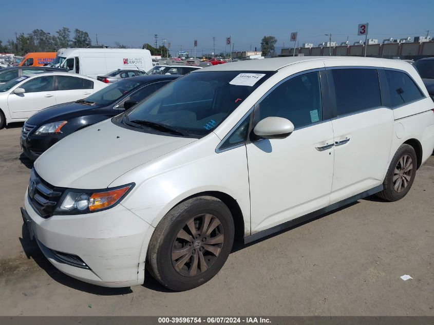 2016 Honda Odyssey Ex VIN: 5FNRL5H42GB120672 Lot: 39596754