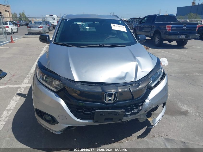 2019 Honda Hr-V Sport VIN: 3CZRU6H13KG725743 Lot: 39596757