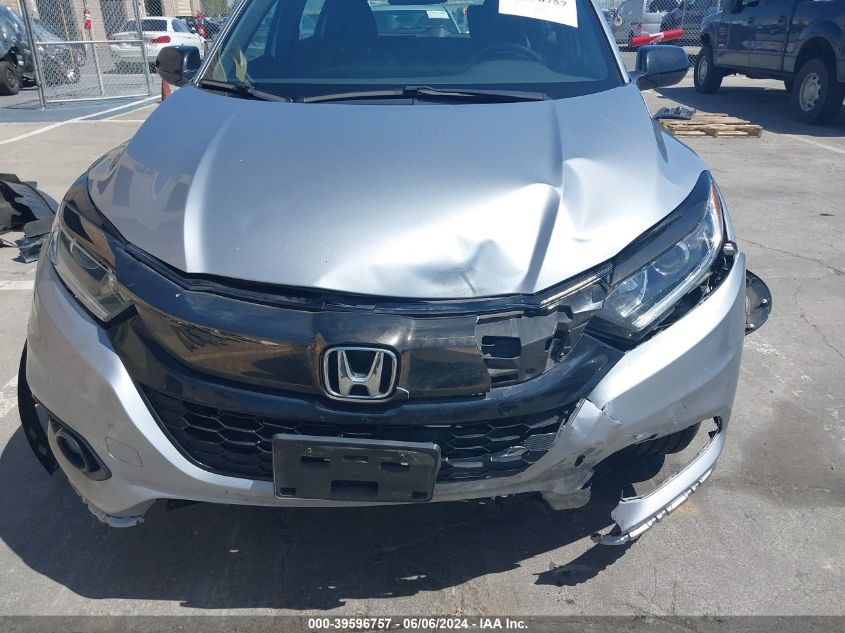 2019 Honda Hr-V Sport VIN: 3CZRU6H13KG725743 Lot: 39596757