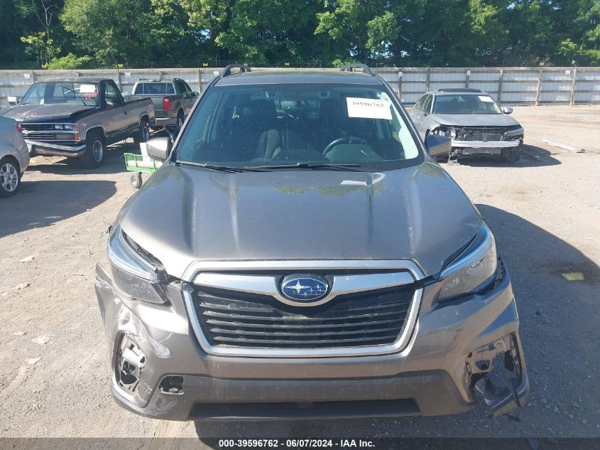 2021 Subaru Forester Premium VIN: JF2SKAJC6MH504661 Lot: 39596762