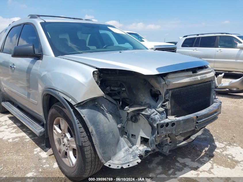 2011 GMC Acadia Sle VIN: 1GKKRPED3BJ201587 Lot: 39596769