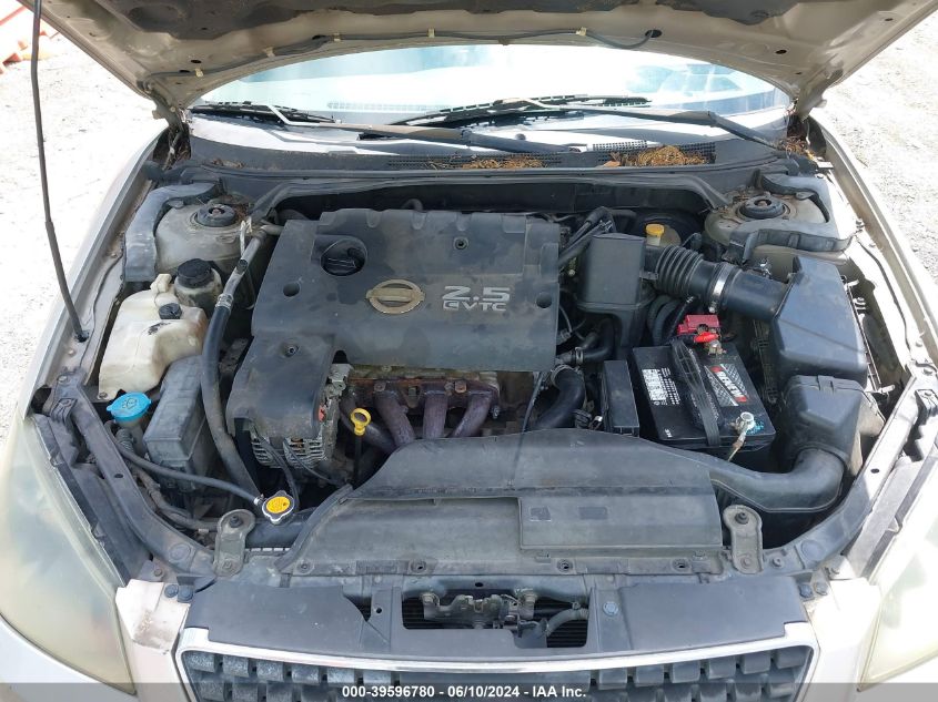 2005 Nissan Altima 2.5 S VIN: 1N4AL11D85C341614 Lot: 39596780