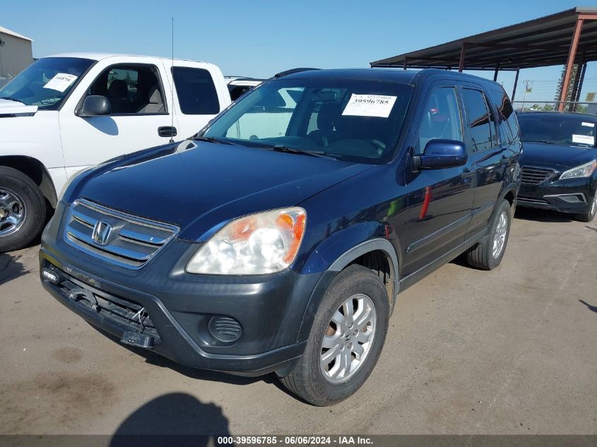 2006 Honda Cr-V Ex VIN: JHLRD78846C037206 Lot: 39596785