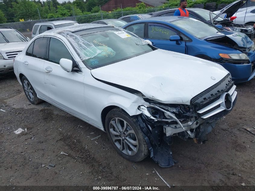 55SWF4KB8FU014431 2015 MERCEDES-BENZ C CLASS - Image 1