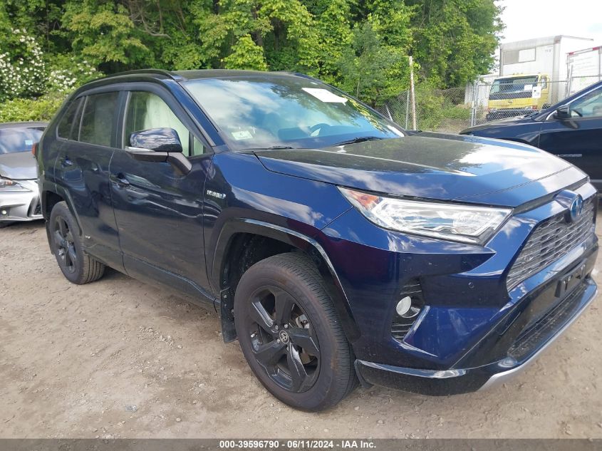 2021 Toyota Rav4 Xse Hybrid VIN: JTME6RFV0MJ003962 Lot: 39596790