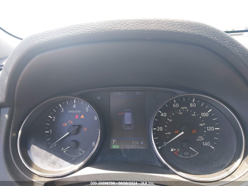 2019 Nissan Rogue Sv VIN: KNMAT2MT5KP503108 Lot: 39596796