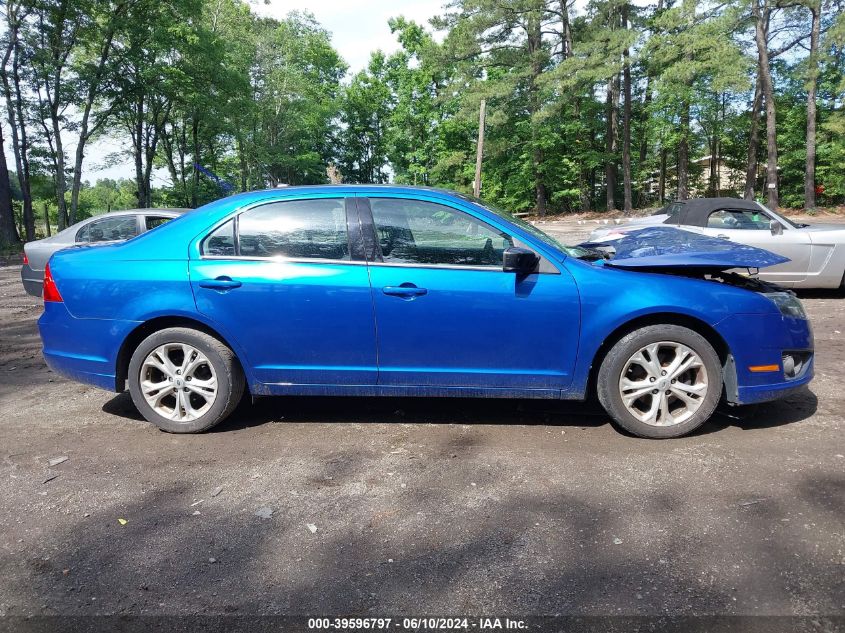 2012 Ford Fusion Se VIN: 3FAHP0HA4CR128425 Lot: 39596797