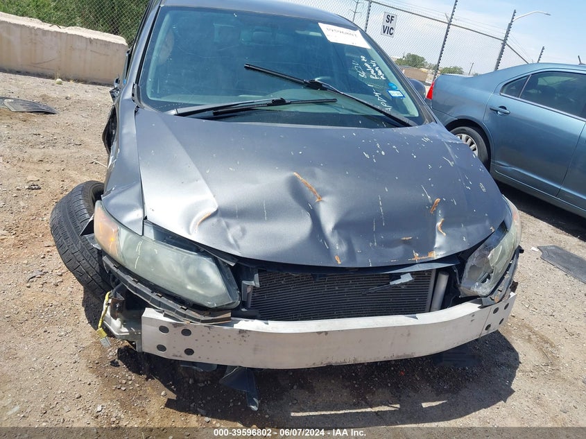 2012 Honda Civic Lx VIN: 2HGFB2F52CH608624 Lot: 39596802