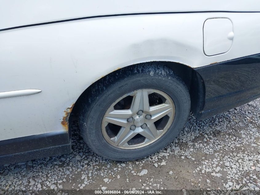 2004 Chevrolet Monte Carlo Ls VIN: 2G1WW12E649103208 Lot: 39596804