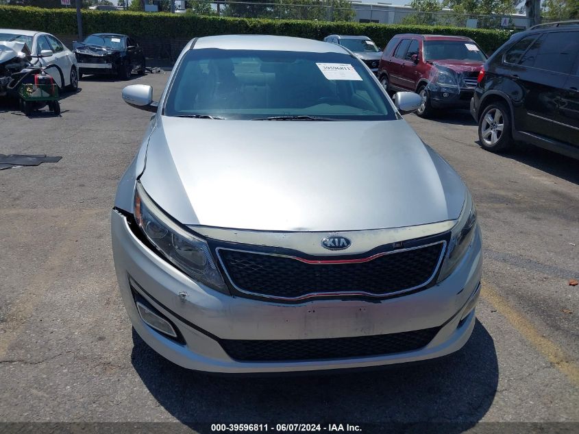 2015 Kia Optima Lx VIN: 5XXGM4A77FG494452 Lot: 39596811