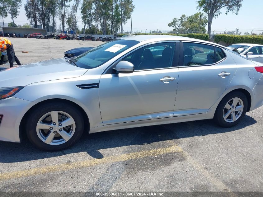 2015 KIA OPTIMA LX - 5XXGM4A77FG494452