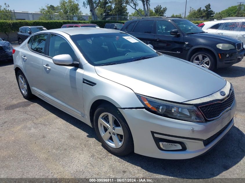 2015 KIA OPTIMA LX - 5XXGM4A77FG494452