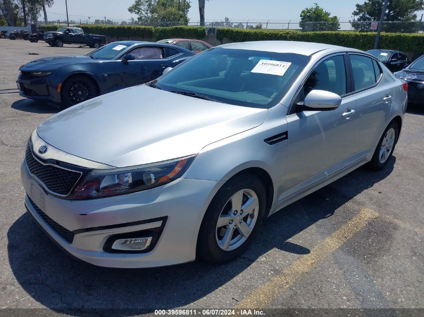 2015 Kia Optima Lx VIN: 5XXGM4A77FG494452 Lot: 39596811