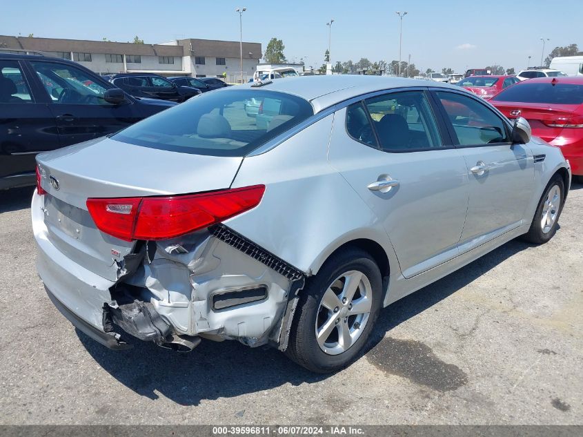 2015 KIA OPTIMA LX - 5XXGM4A77FG494452