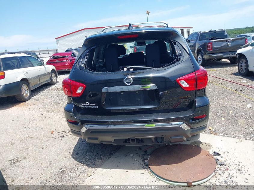 2019 Nissan Pathfinder S VIN: 5N1DR2MN9KC651262 Lot: 39596817