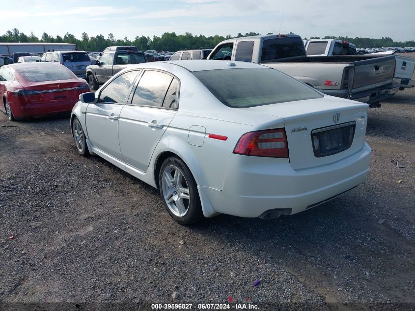 2008 Acura Tl 3.2 VIN: 19UUA66288A018327 Lot: 39596827