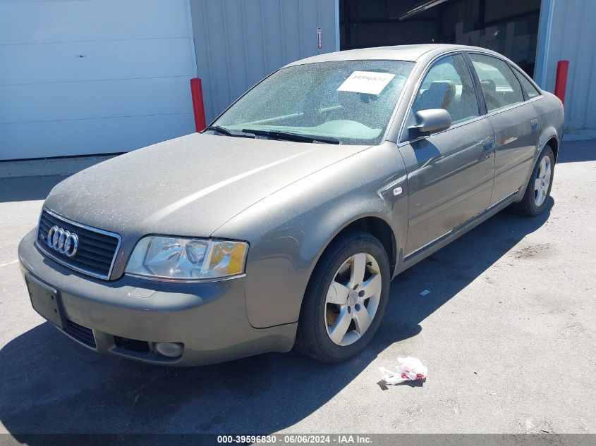 2002 Audi A6 3.0L VIN: WAULT64B32N143823 Lot: 39596830