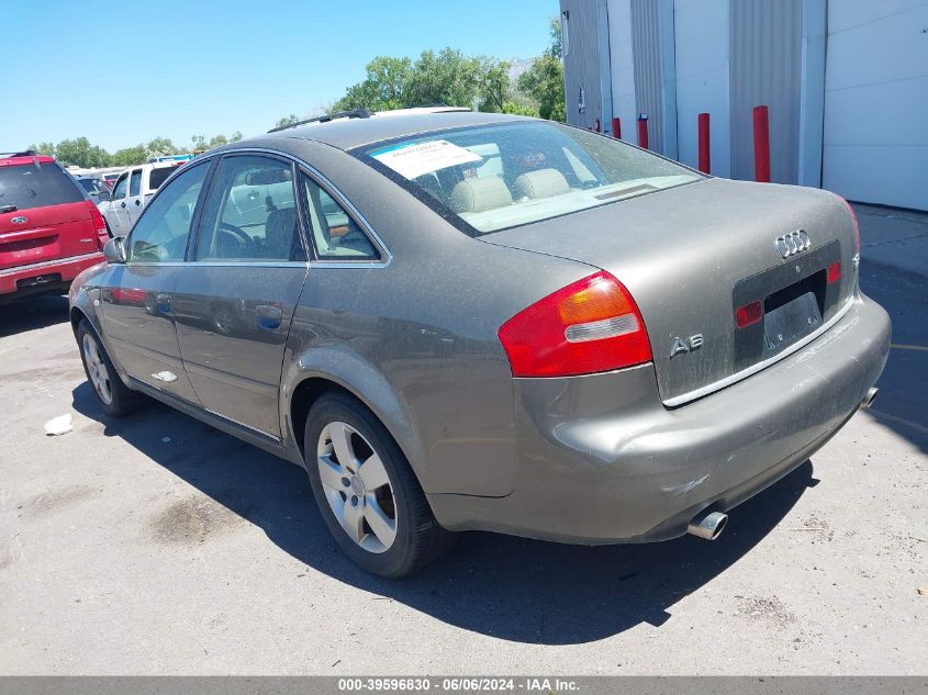 2002 Audi A6 3.0L VIN: WAULT64B32N143823 Lot: 39596830