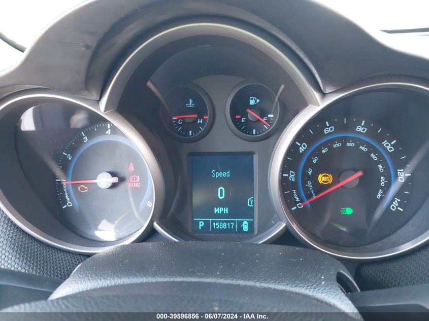 2011 Chevrolet Cruze 1Lt VIN: 1G1PF5S92B7265592 Lot: 39596856