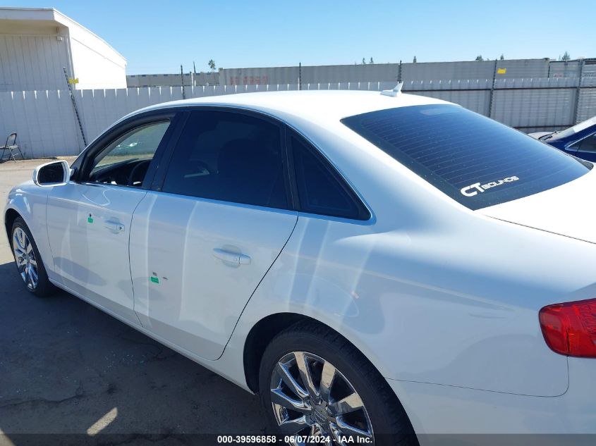 2011 Audi A4 2.0T Premium VIN: WAUEFAFL8BN045282 Lot: 39596858