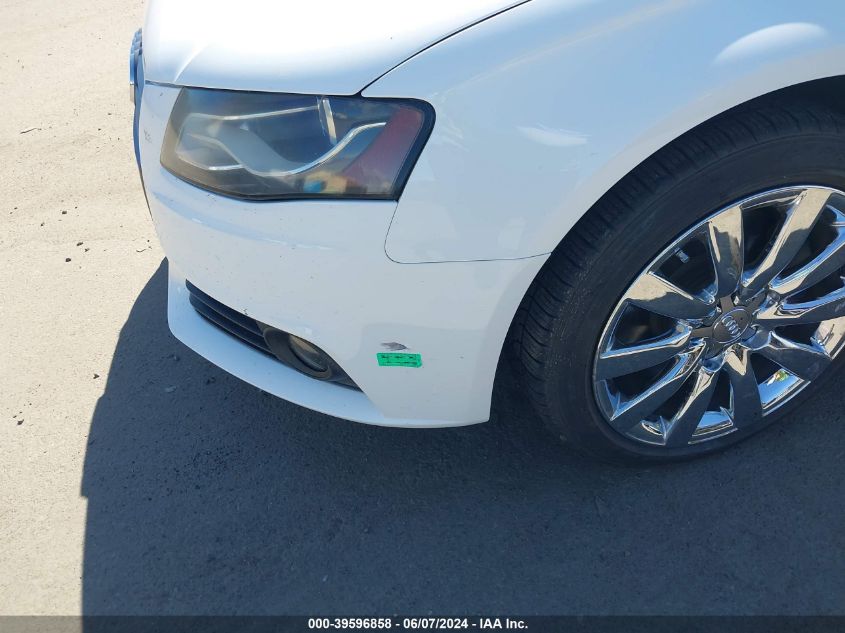 2011 Audi A4 2.0T Premium VIN: WAUEFAFL8BN045282 Lot: 39596858