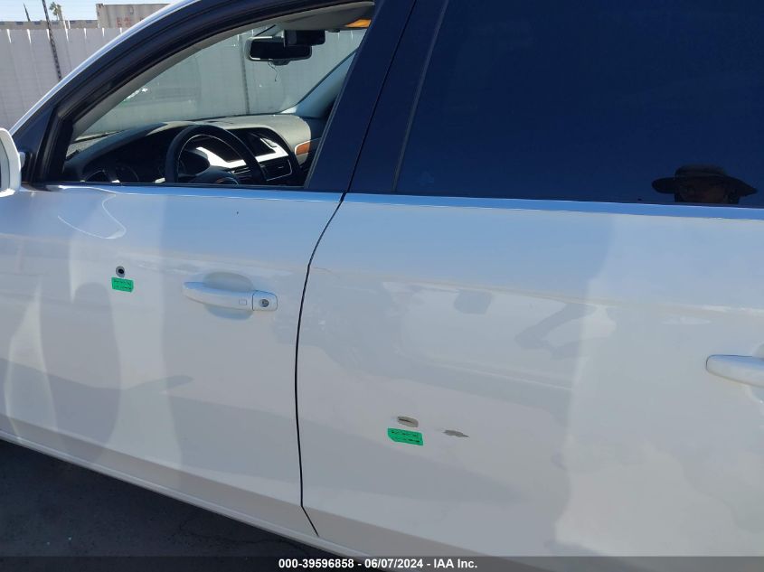 2011 Audi A4 2.0T Premium VIN: WAUEFAFL8BN045282 Lot: 39596858