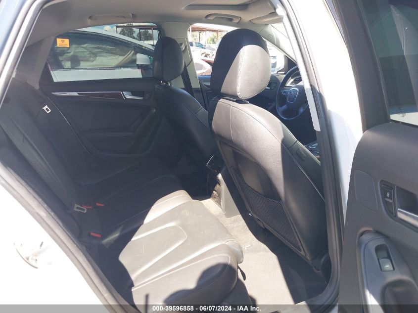 2011 Audi A4 2.0T Premium VIN: WAUEFAFL8BN045282 Lot: 39596858