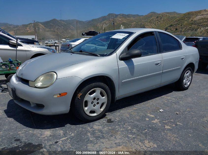 2001 Dodge Neon Se VIN: 1B3ES46C71D207067 Lot: 39596868