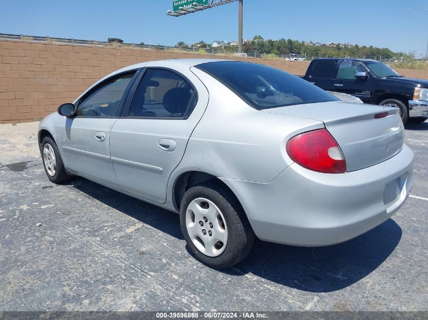 2001 Dodge Neon Se VIN: 1B3ES46C71D207067 Lot: 39596868