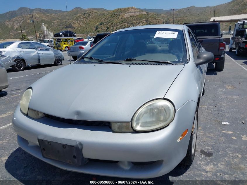 2001 Dodge Neon Se VIN: 1B3ES46C71D207067 Lot: 39596868