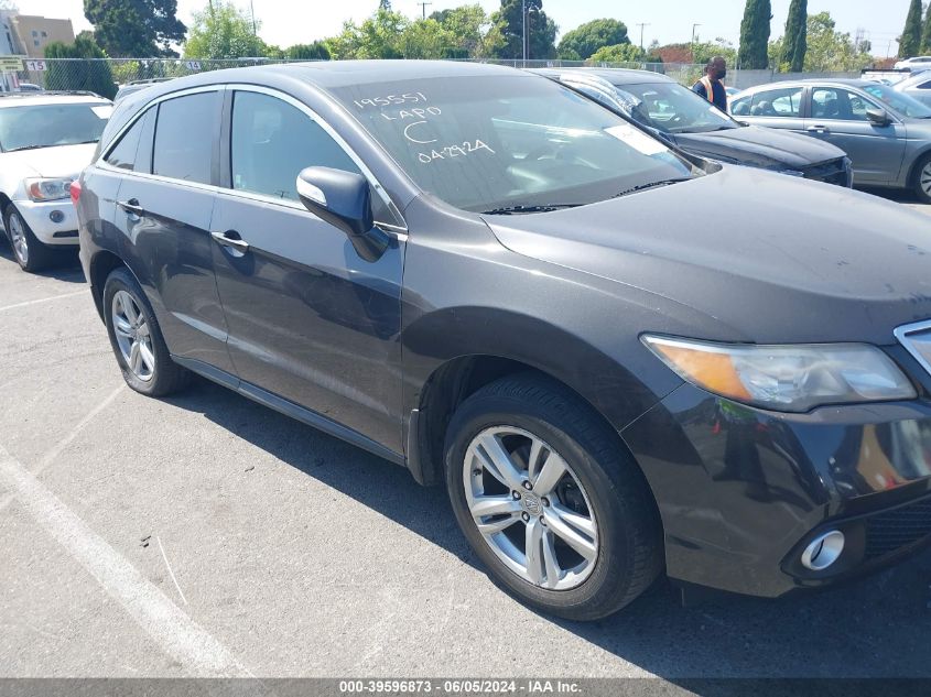 2013 Acura Rdx VIN: 5J8TB3H58DL014730 Lot: 39596873