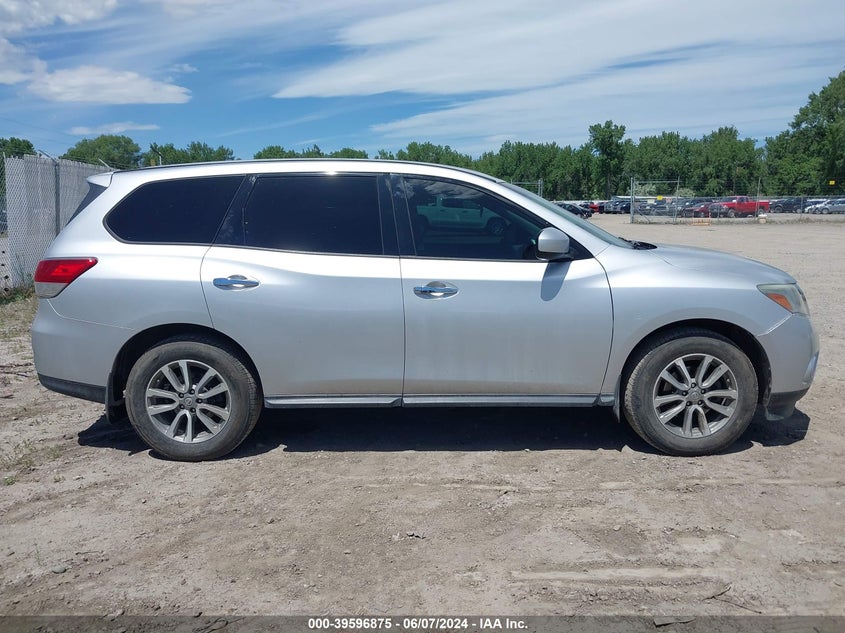 2014 Nissan Pathfinder S VIN: 5N1AR2MM5EC634621 Lot: 39596875
