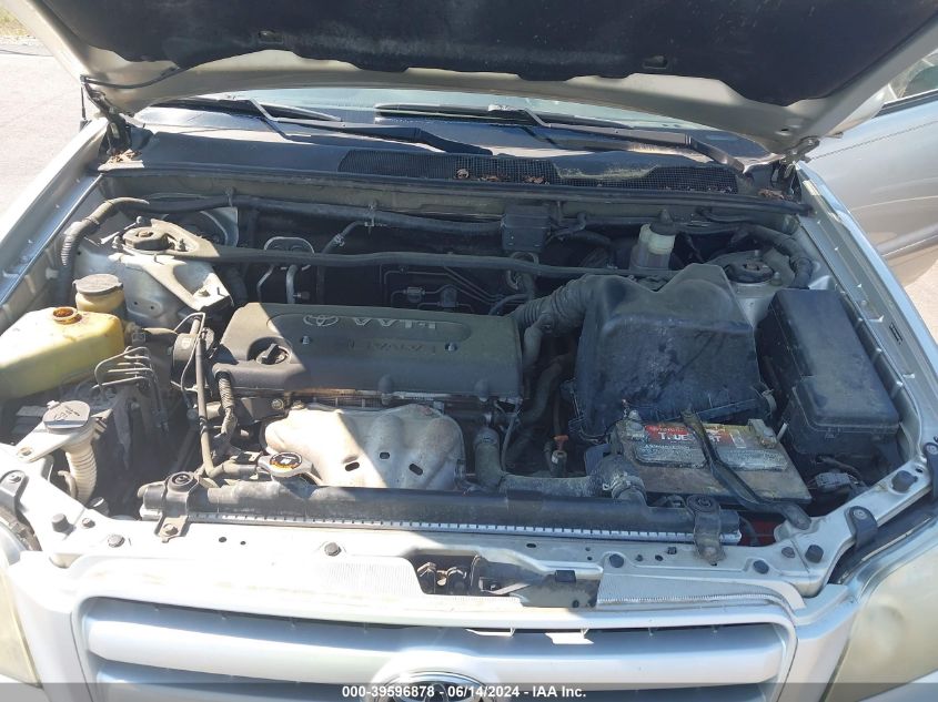 2004 Toyota Highlander VIN: JTEGD21A040097000 Lot: 39596878