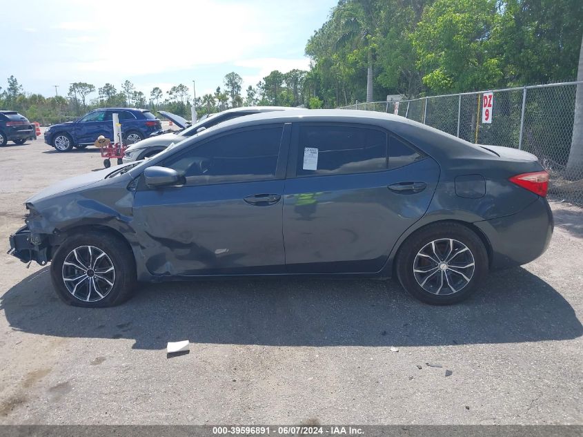 2018 TOYOTA COROLLA LE - 2T1BURHE5JC081201