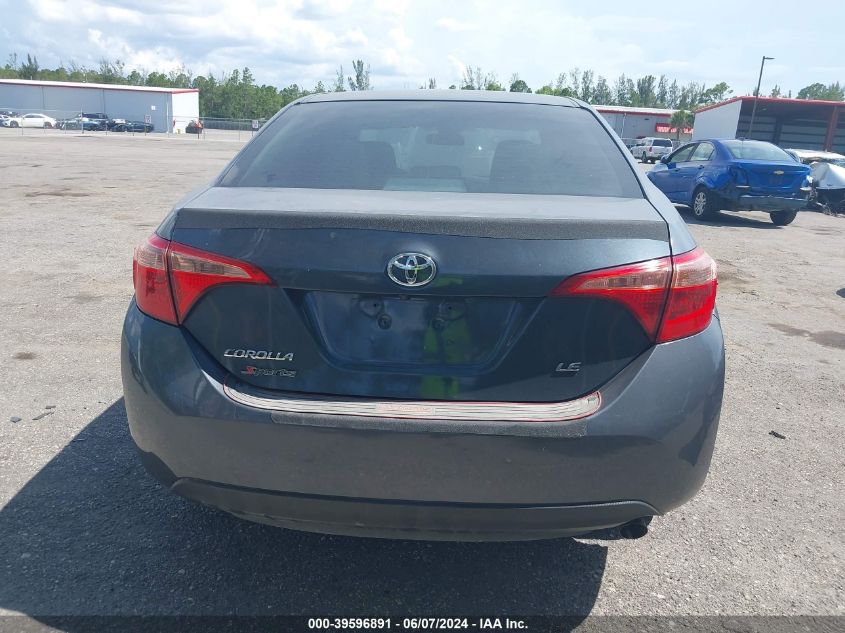 2018 TOYOTA COROLLA LE - 2T1BURHE5JC081201