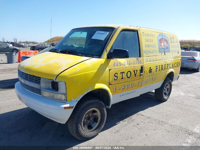 2000 Chevrolet Astro VIN: 1GNEL19WXYB157701 Lot: 39596897