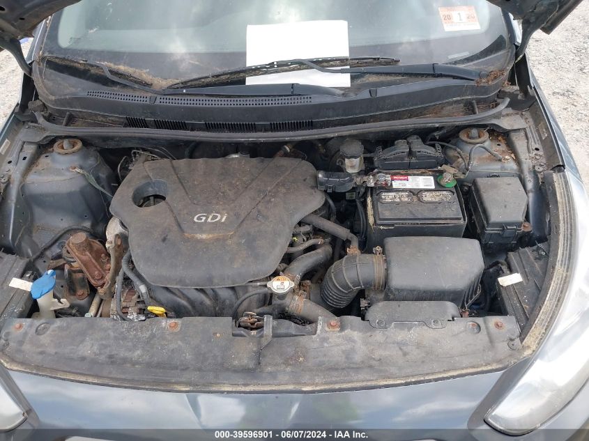 2013 Hyundai Accent Se VIN: KMHCU5AE1DU073638 Lot: 39596901