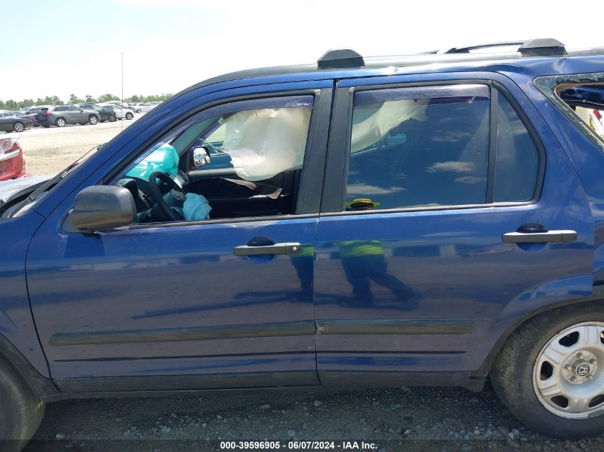 2005 Honda Cr-V Lx VIN: JHLRD78515C058180 Lot: 39596905