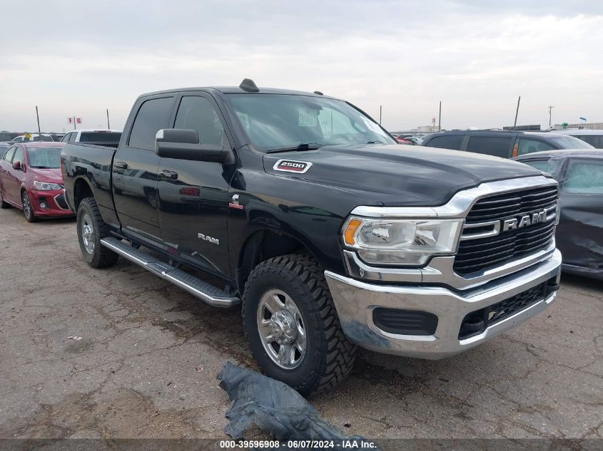 2021 Ram 2500 Big Horn 4X4 6'4 Box VIN: 3C6UR5DL4MG552165 Lot: 39596908