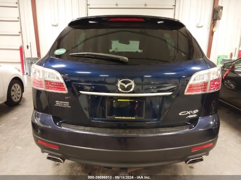 2012 Mazda Cx-9 Grand Touring VIN: JM3TB3DA1C0356657 Lot: 39596913