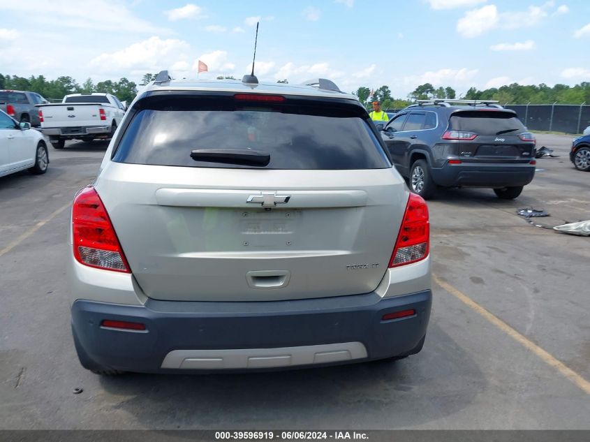 2016 Chevrolet Trax Lt VIN: 3GNCJLSB8GL262525 Lot: 39596919